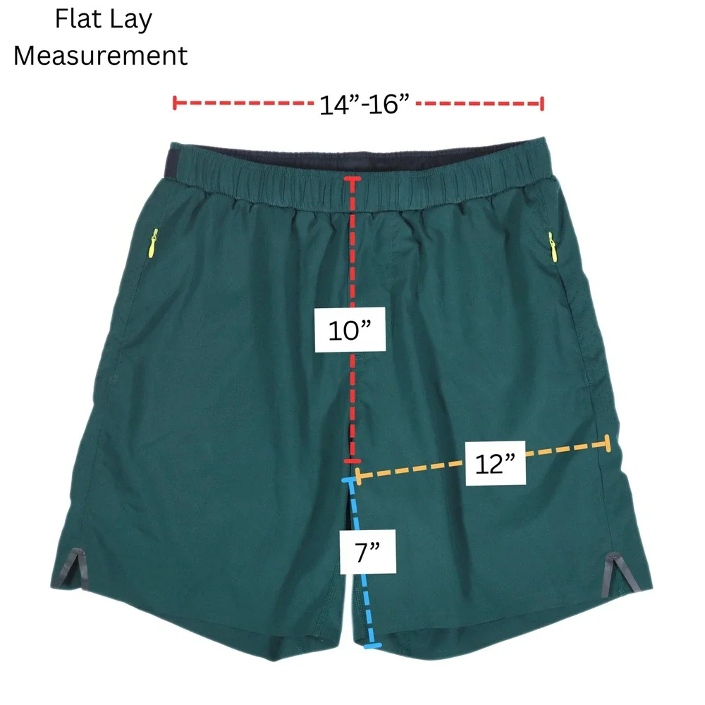 Rhone Mako Shorts Mens Small Green 7